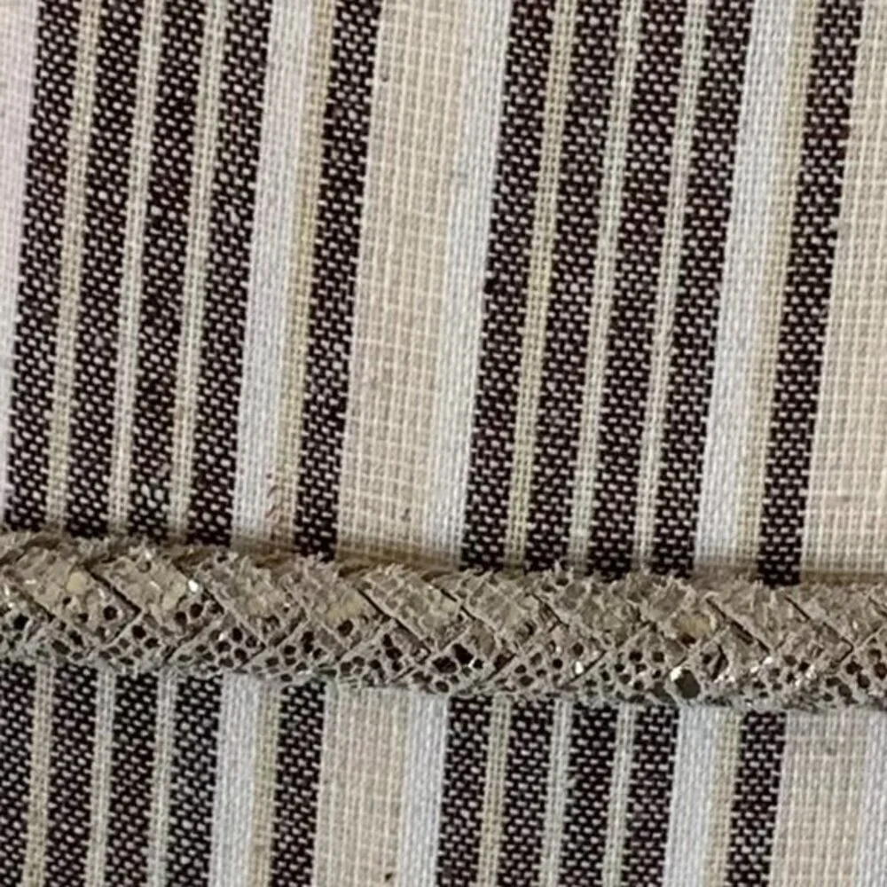 Champagne Braided Rope Belt